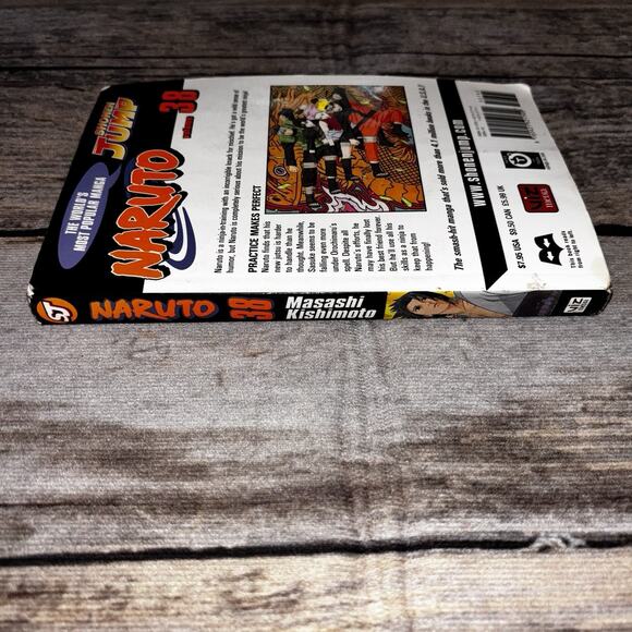 Naruto, Vol. 38: Practice Makes Perfect - Paperback - VERY GOOD - Picture 3 of 6